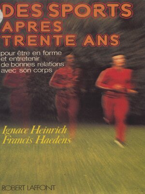 cover image of Des sports après trente ans